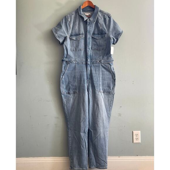 Good American 3XL Fit for Success Denim Jumpsuit - Picture 2 of 12